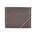 Tommy Hilfiger Maximo Passcase Wallet Black/Tan (11.5X2X9.5)Cm