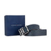 Tommy Hilfiger Branson Mens Leather Reversible Belt navy