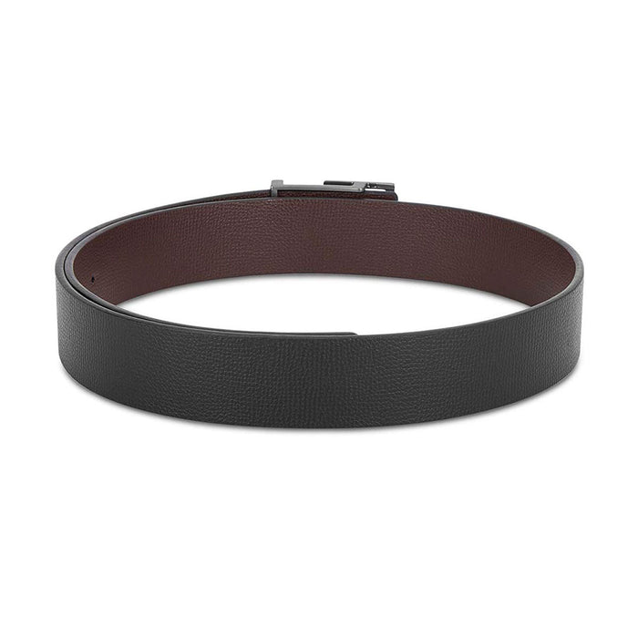 Tommy Hilfiger Branson Mens Leather Reversible Belt Black