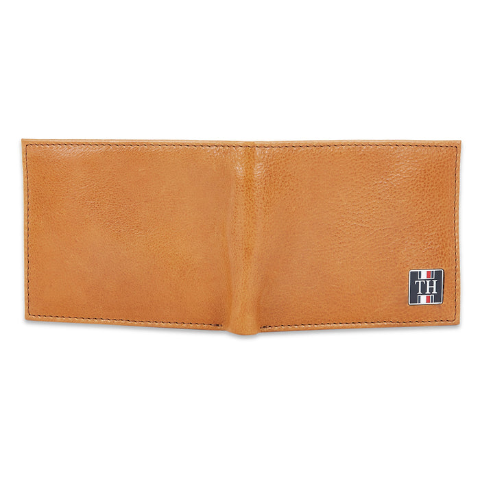 Tommy Hilfiger Oasis Mens Leather Slimfold Wallet Tan