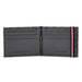 Tommy Hilfiger Franco Club Mens Leather Moneyclip Wallet Gray