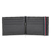 Tommy Hilfiger Franco Club Mens Leather Moneyclip Wallet Gray