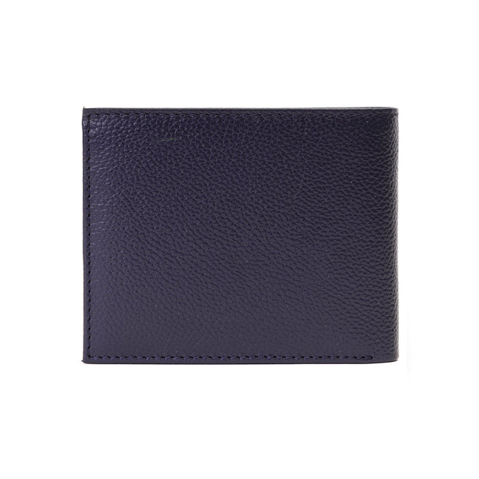 Tommy Hilfiger Chase Menbs Leather Passcase Wallet Navy