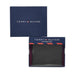 Tommy Hilfiger Folk Mens Leather Slimfold Wallet Black