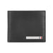 Tommy Hilfiger Encore Mens Leather Passcase Wallet Black