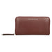 Tommy Hilfiger Ontario Womens Leather Zip Around Wallet Burgundy