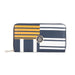 Tommy Hilfiger Terrain Stripes Womenbs Leather Wallet  Yellow