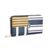 Tommy Hilfiger Terrain Stripes Womenbs Leather Wallet  Yellow