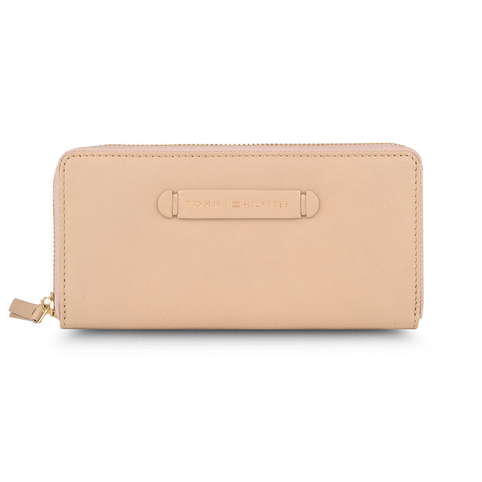 Tommy Hilfiger Nathalia Womens Leather Wallet Beige