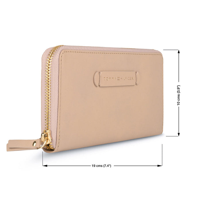 Tommy Hilfiger Nathalia Womens Leather Wallet Beige