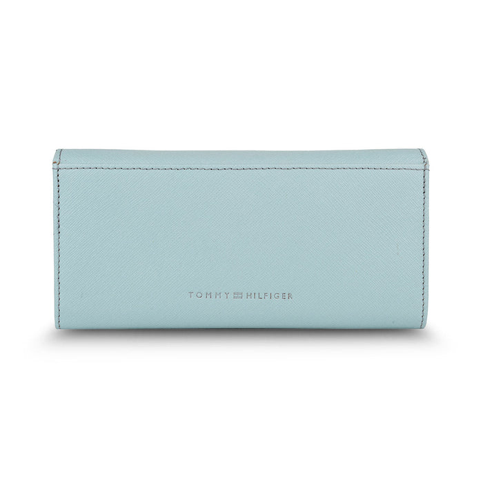 Tommy Hilfiger Roman Womens Leather Wallet Blue