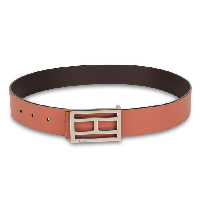 Tommy Hilfiger Adrian Mens Reversible Belt Tan