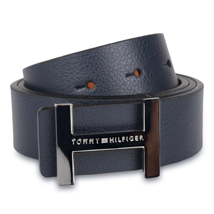 Tommy Hilfiger Alex Mens Reversible Belt navy