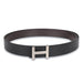 Tommy Hilfiger Alex Mens Reversible Belt Black