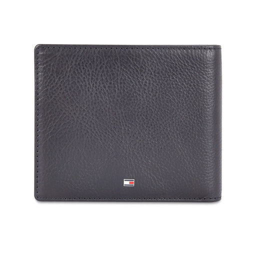 Tommy Hilfiger Oliver Mens Leather Global Coin Wallet Brown