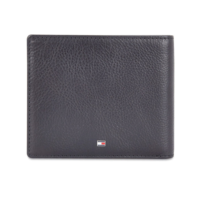 Tommy Hilfiger Oliver Mens Leather Global Coin Wallet Brown