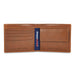 Tommy Hilfiger Oliver Mens Leather Global Coin Wallet Tan