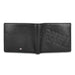 Tommy Hilfiger Oliver Mens Leather Global Coin Wallet Black