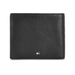 Tommy Hilfiger Oliver Mens Leather Global Coin Wallet Black