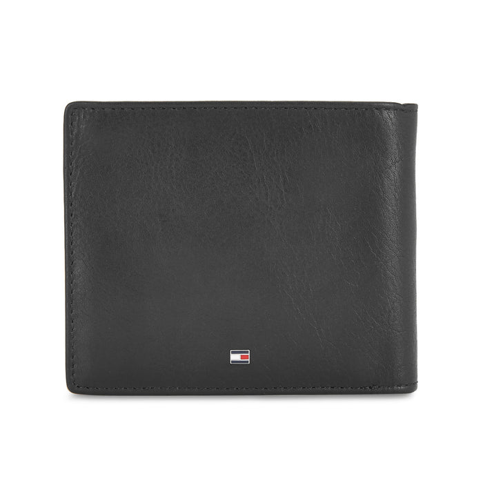 Tommy Hilfiger Oliver Mens Leather Global Coin Wallet Navy