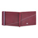 Tommy Hilfiger Adriel Men Leather Moneyclip Burgundy