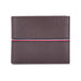 Tommy Hilfiger Yukon Mens Leather Global Coin Wallet Brown