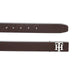 Tommy Hilfiger Ernest Plus Mens Leather Belt Brown Small Size