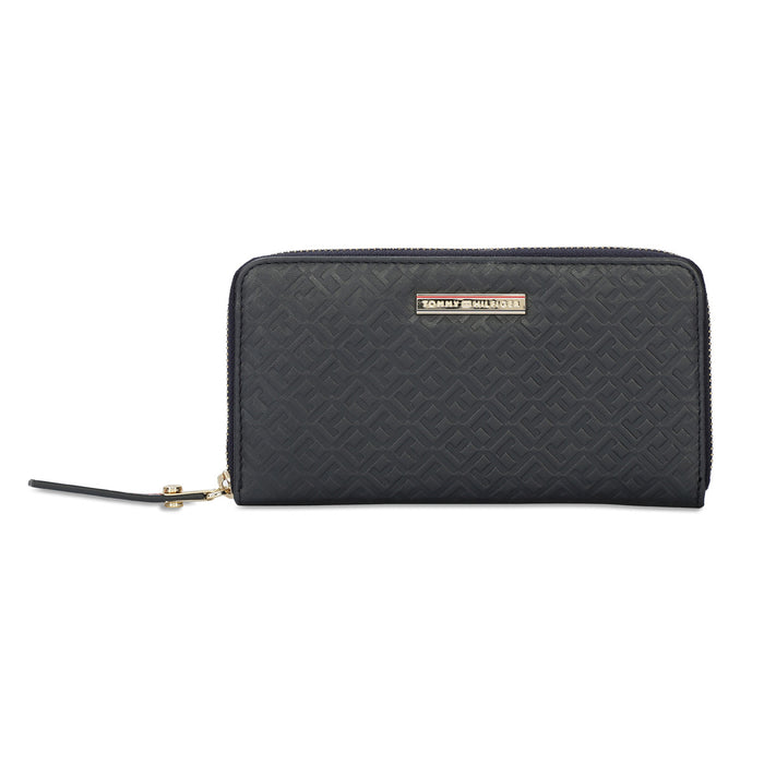 Tommy hilfiger zip clearance wallet