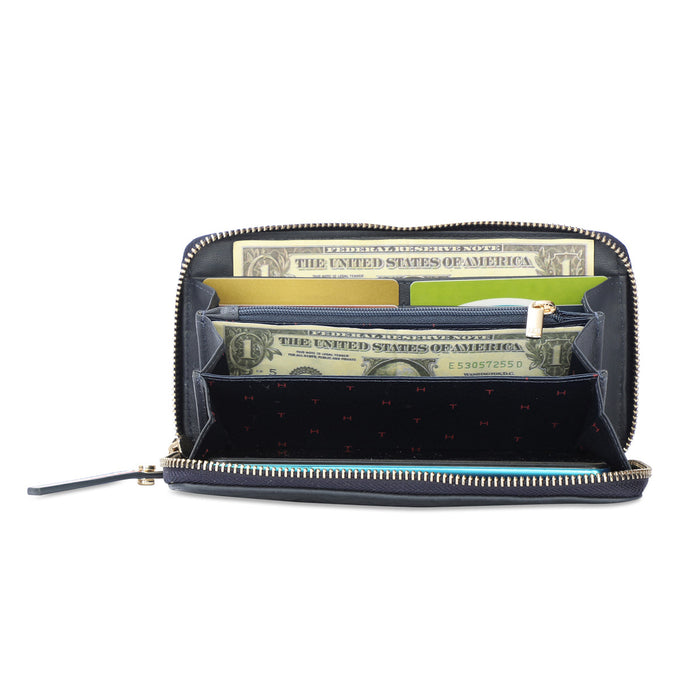 Tommy hilfiger clearance zip around wallet