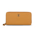 Tommy Hilfiger Amari Womens Leather Zip Around Wallet Mustard