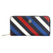 Tommy Hilfiger Rosa Womens Leather Zip Around Wallet navy