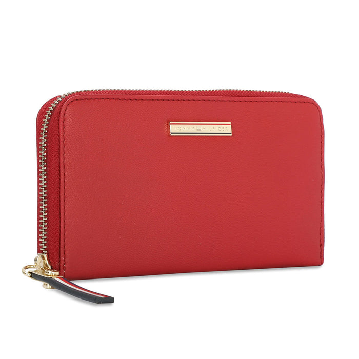 Tommy Hilfiger Tiffany Zip Around Wallet Red