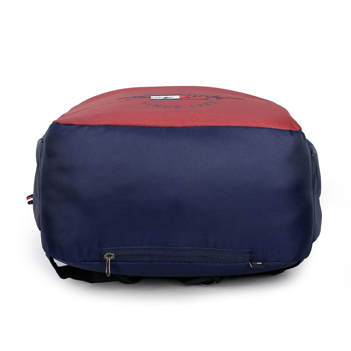 Tommy Hilfiger Milo Laptop Backpack Navy & Burgundy