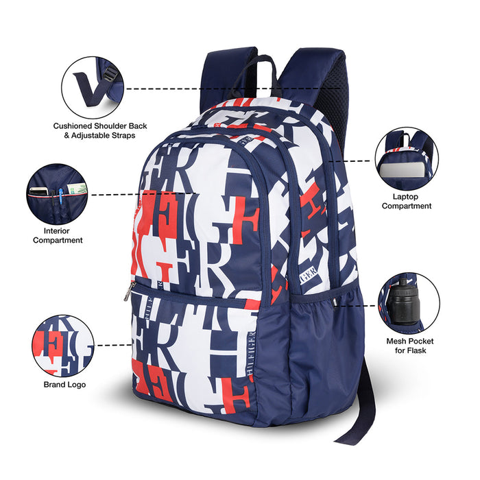 Tommy Hilfiger Majestic Laptop Backpack navy