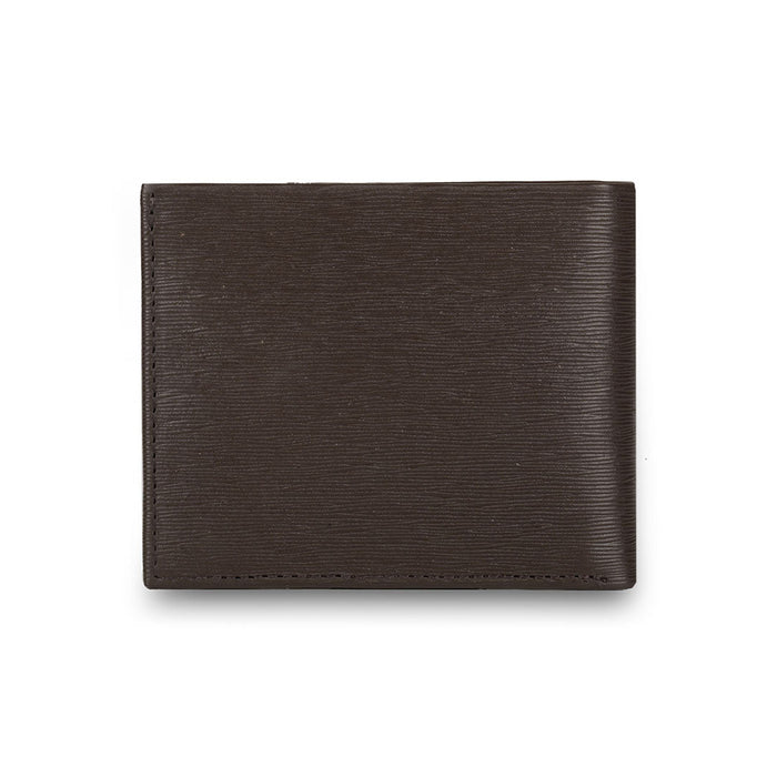 Tommy Hilfiger Finn Men Leather Global Coin Wallet Brown