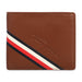 Tommy Hilfiger Elmer Mens Leather Global Coin Wallet Tan