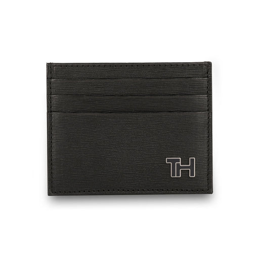Tommy Hilfiger Finn Menbs Leather Card Holder Black