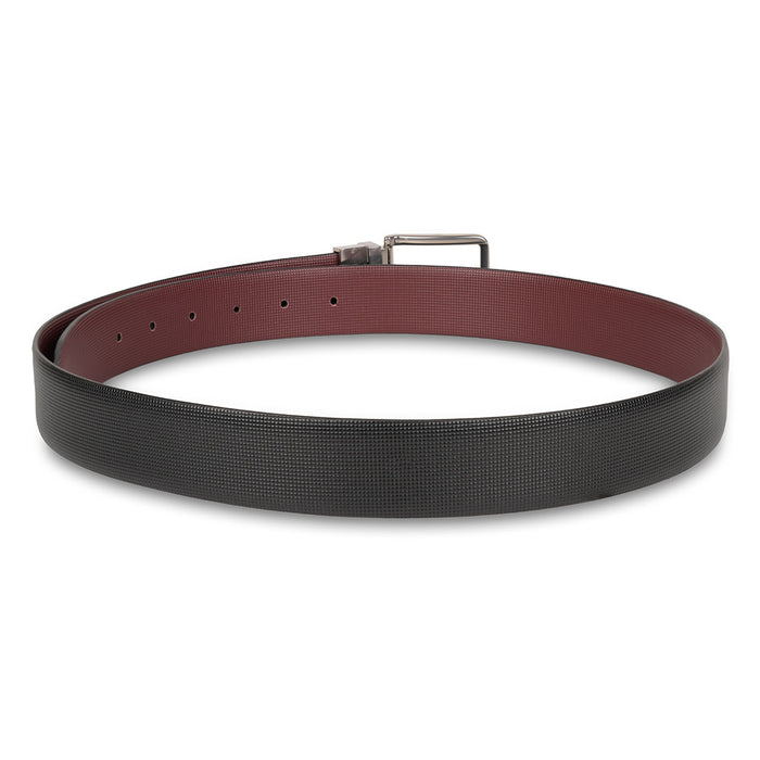 Tommy Hilfiger Edward Mens Reversible Leather Belt Black