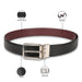 Tommy Hilfiger Edward Mens Reversible Leather Belt Black