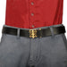 Tommy Hilfiger Leroy Mens Non Reversible Leather Belt Black