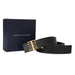 Tommy Hilfiger Leroy Mens Non Reversible Leather Belt Black