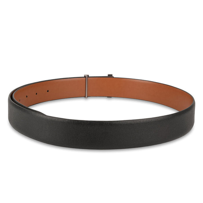 Tommy Hilfiger Ellis Mens Reversible Leather Belt Black