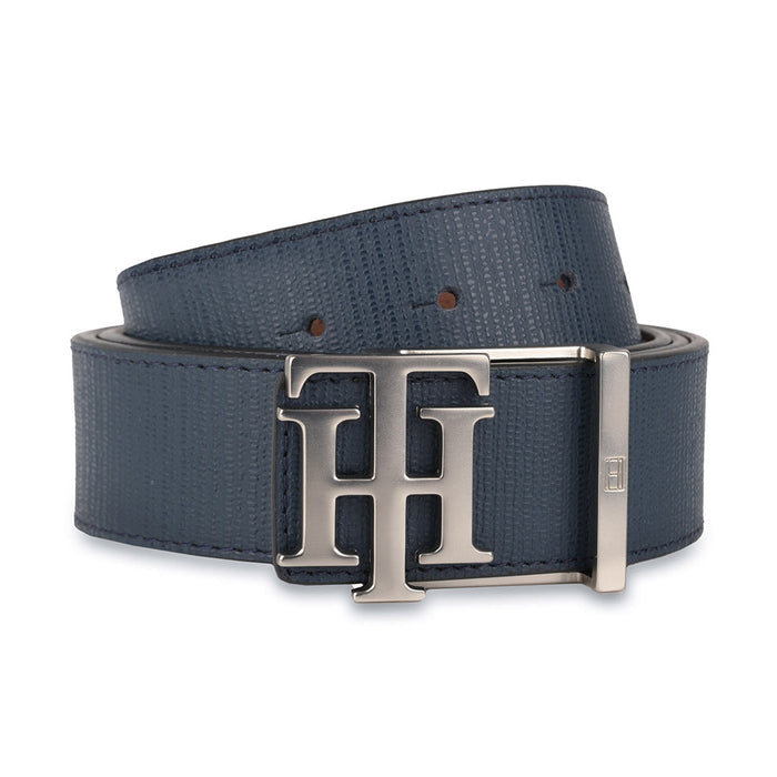 Tommy Hilfiger Jenson Mens Reversible Leather Belt navy