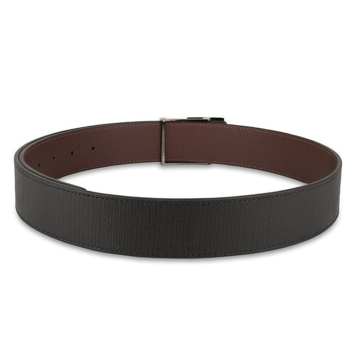 Tommy Hilfiger Jenson Mens Reversible Leather Belt Black