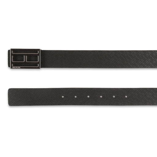 Tommy Hilfiger Markus Mens Leather Reversible Belt Black