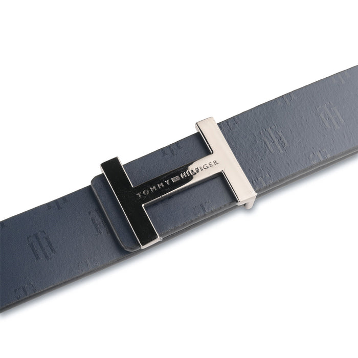 Tommy Hilfiger Ollie Mens Reversible Leather Belt navy