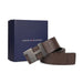 Tommy Hilfiger Otto Mens Reversible Leather Belt Brown