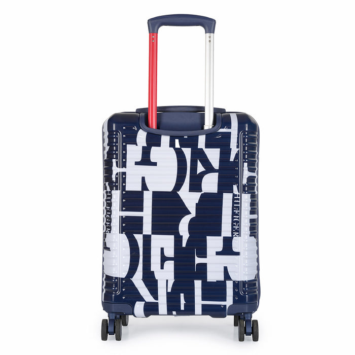 Tommy Hilfiger Colorado Spring Hard Luggage Navy & white