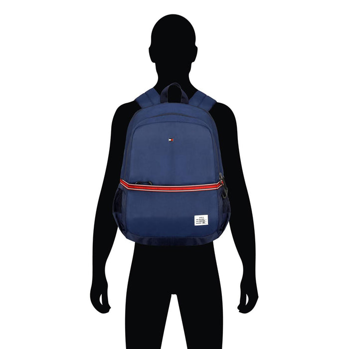 Tommy Hilfiger Emanuel Unisex Polyester Laptop Backpack Navy