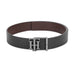 Tommy Hilfiger Denzel Men Leather Reversible Belt Black